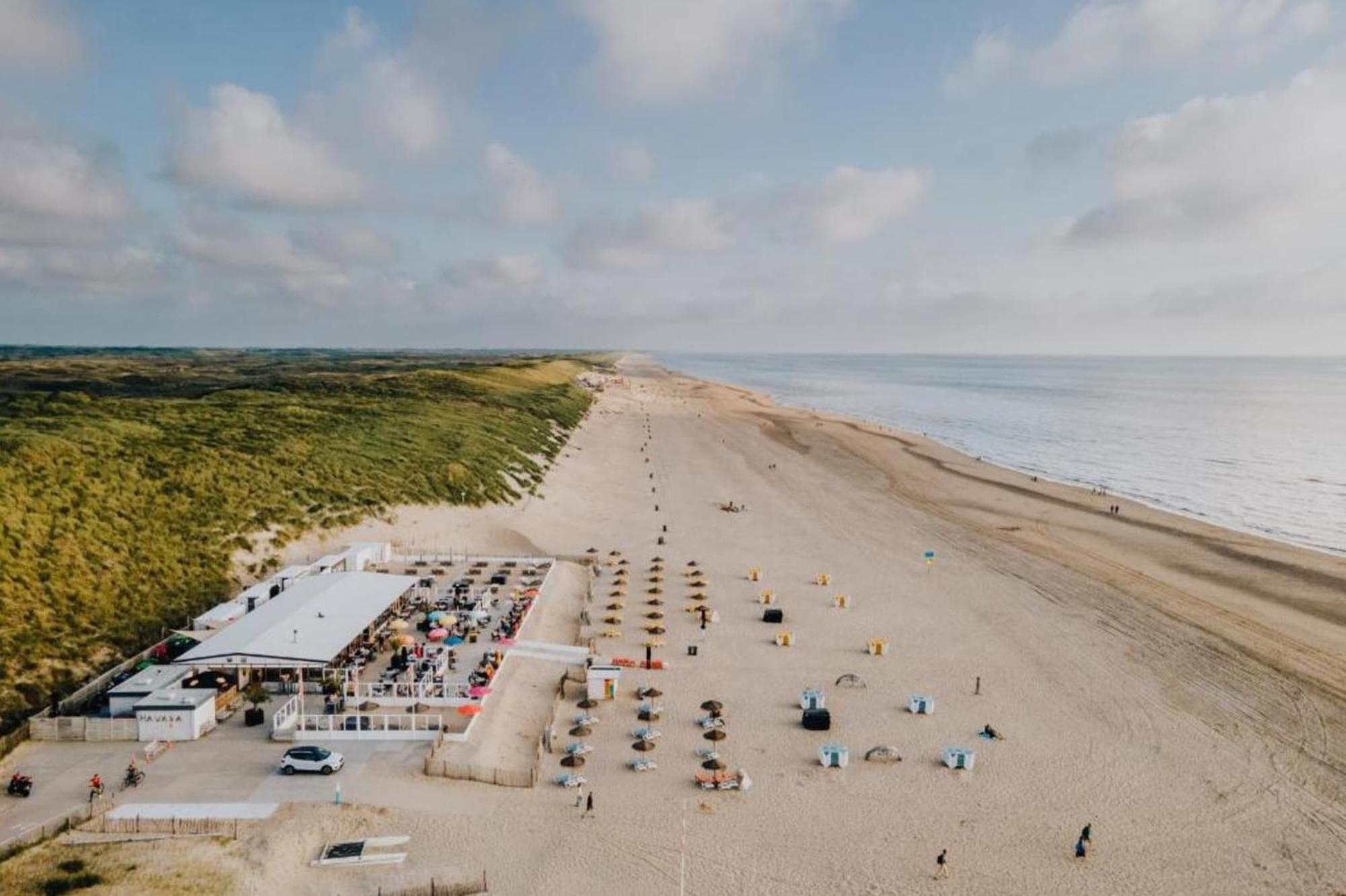 Blue Shell With Private Parking Garage Apartment Zandvoort Exterior photo